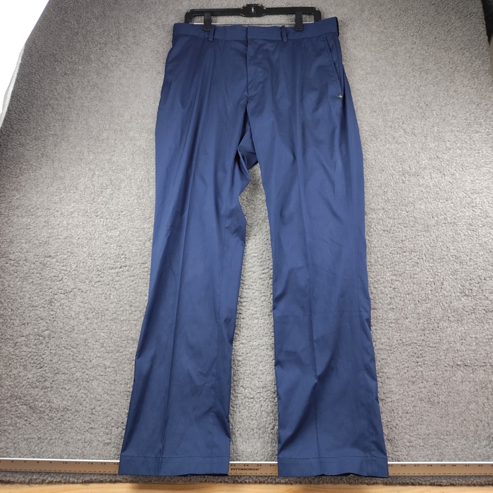 RLX Ralph Lauren Mens Golf Pants Navy Blue Performance Trousers 33x32 Golf Prepp